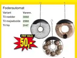 Harald Nyborg Foderautomat tilbud