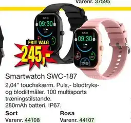 Harald Nyborg Smartwatch SWC-187 tilbud