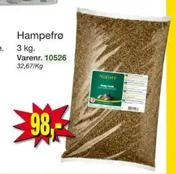 Harald Nyborg Hampefrø tilbud