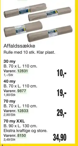 Harald Nyborg Affaldssække tilbud