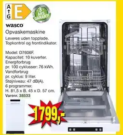 Harald Nyborg Opvaskemaskine tilbud