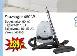 Harald Nyborg Støvsuger 450 W tilbud