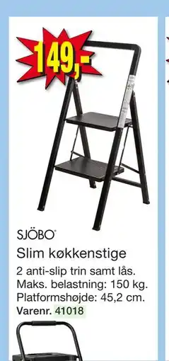 Harald Nyborg Slim køkkenstige tilbud