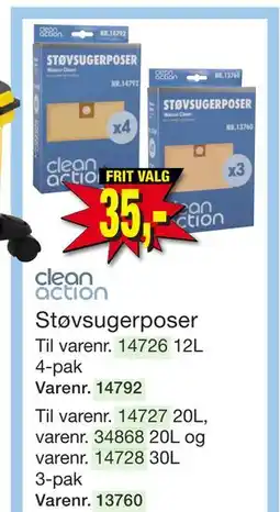 Harald Nyborg Støvsugerposer tilbud