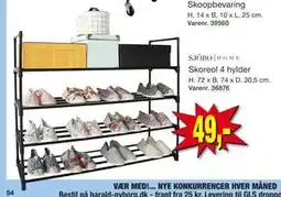 Harald Nyborg Skoreol 4 hylder tilbud