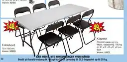 Harald Nyborg Foldebord tilbud