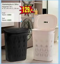 Harald Nyborg Vasketøjskurv Mira tilbud
