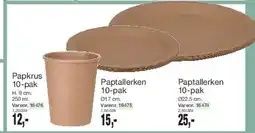 Harald Nyborg Papkrus, Paptallerken eller Paptallerken tilbud