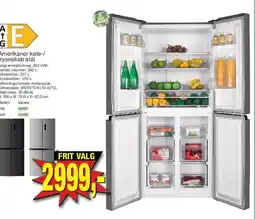 Harald Nyborg Amerikansk køle-/fryseskab tilbud