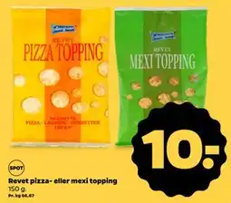 Netto Revet pizza- eller mexi topping tilbud