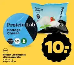 Netto Protein Lab hytteost eller mozzarella tilbud