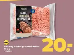 Netto Velsmag hakket grisekød 8-12% tilbud