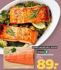 Netto Velsmag laksestykke tilbud