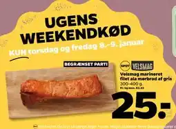 Netto Velsmag marineret filet ala mørbrad af gris tilbud