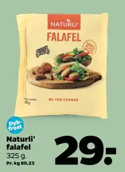 Netto Naturli' falafel tilbud