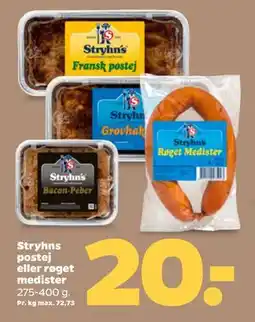 Netto Stryhns postej eller røget medister tilbud