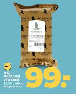 Netto H.C. Andersen skæreost tilbud