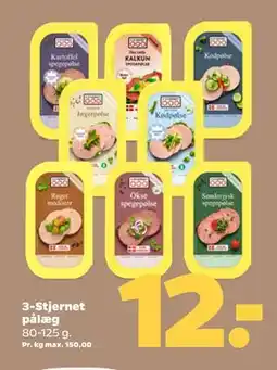 Netto 3-Stjernet pålæg tilbud