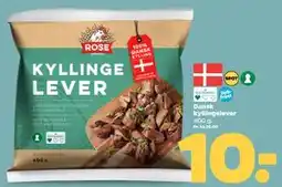 Netto Dansk kyllingelever tilbud