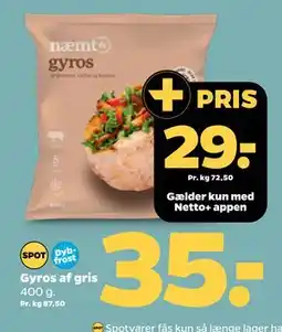 Netto Gyros af gris tilbud