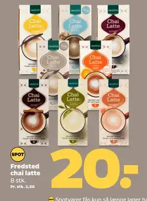 Netto Fredsted chai latte tilbud