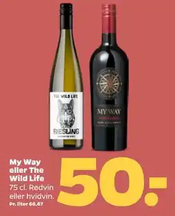 Netto My Way eller The Wild Life tilbud