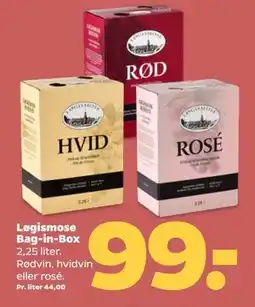Netto Løgismose Bag-in-Box tilbud