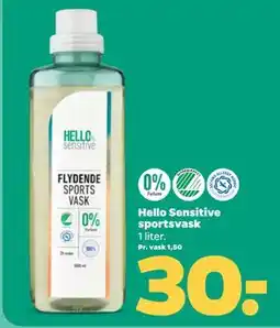 Netto Hello Sensitive sportsvask tilbud
