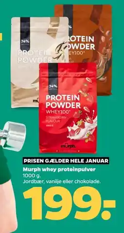 Netto Murph whey proteinpulver tilbud