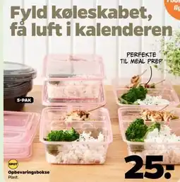 Netto Opbevaringsbokse tilbud