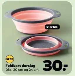 Netto Foldbart dørslag tilbud