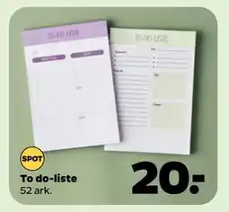 Netto To do-liste tilbud