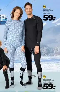 Netto Skistrømper tilbud