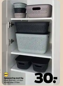 Netto Opbevaring med låg tilbud