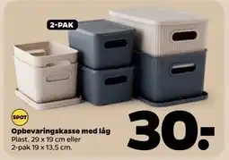 Netto Opbevaringskasse med låg tilbud