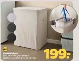 Netto Vasketøjskurv tilbud