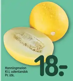REMA 1000 Honningmelon KI.I, udenlandsk Pr. stk tilbud