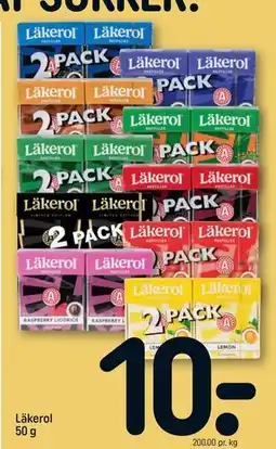 REMA 1000 Läkerol 50 g tilbud