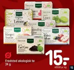 REMA 1000 Fredsted økologisk te 24 g tilbud