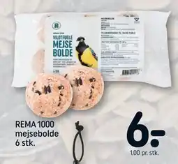 REMA 1000 REMA 1000 mejsebolde 6 stk tilbud