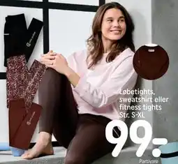 REMA 1000 Løbetights, sweatshirt eller fitness tights Str. S-XL tilbud