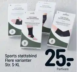 REMA 1000 Sports støttebind Flere varianter Str. S-XL tilbud
