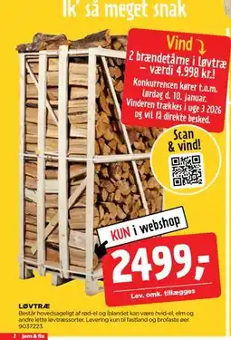jem & fix LØVTRÆ tilbud