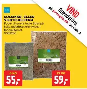 SOLSIKKE- ELLER VILDTFUGLEFRØ