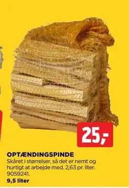 jem & fix OPTÆNDINGSPINDE tilbud