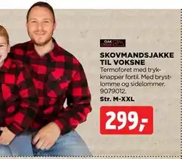 jem & fix SKOVMANDSJAKKE TIL VOKSNE tilbud