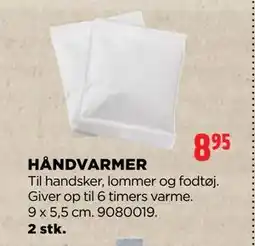 jem & fix HÅNDVARMER tilbud