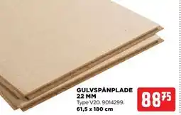 jem & fix GULVSPÅNPLADE 22 MM tilbud