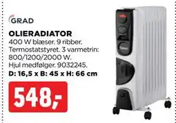 jem & fix OLIERADIATOR tilbud