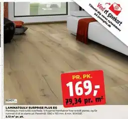 jem & fix LAMINATGULV SURPRISE PLUS EG tilbud